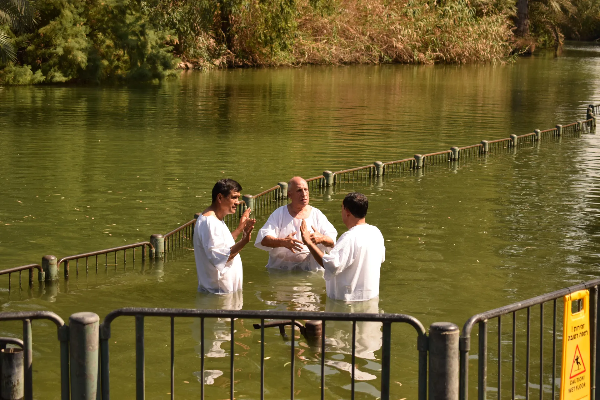 Bautizo en el río Jordán