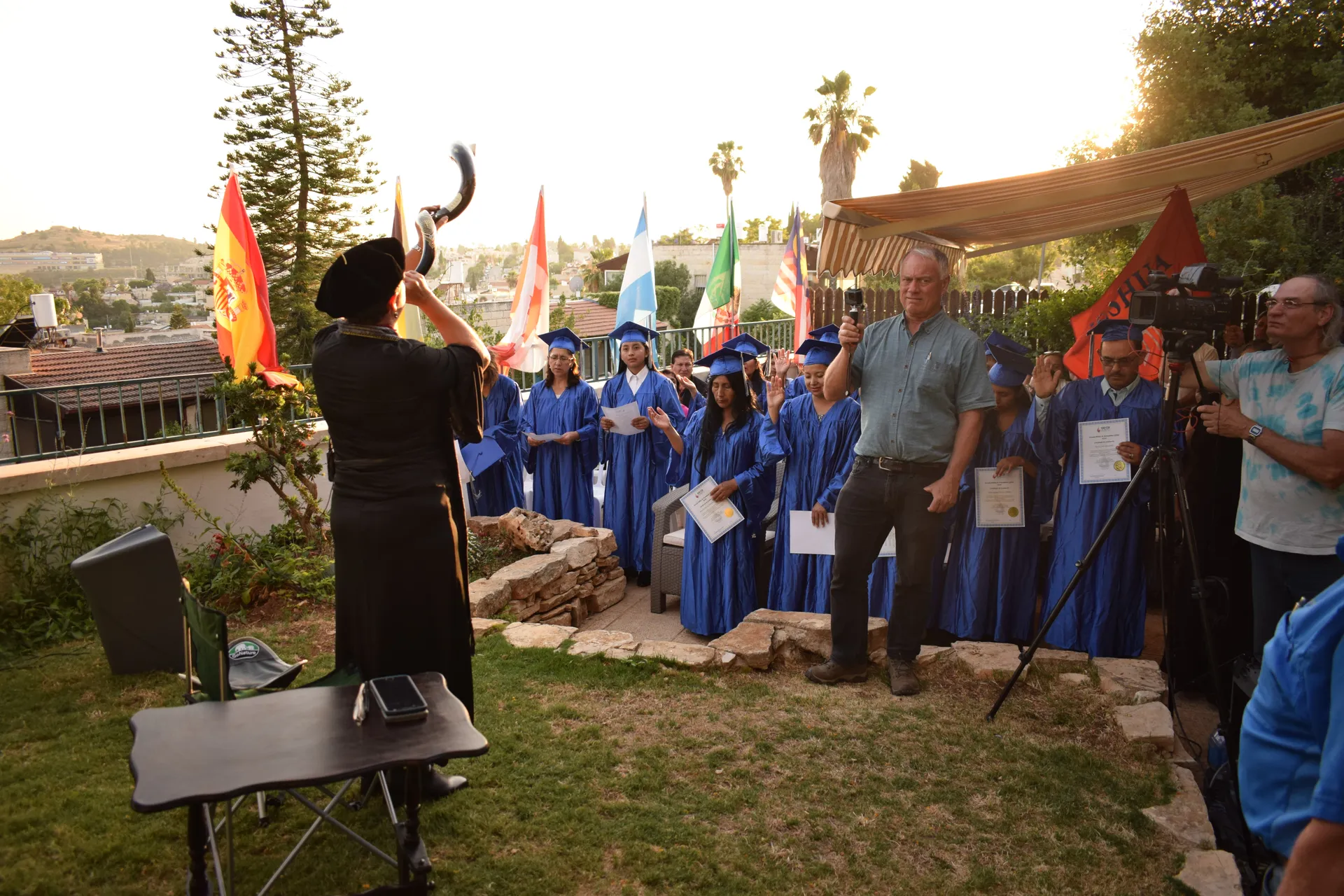 Ceremonia de graduación en Israel
